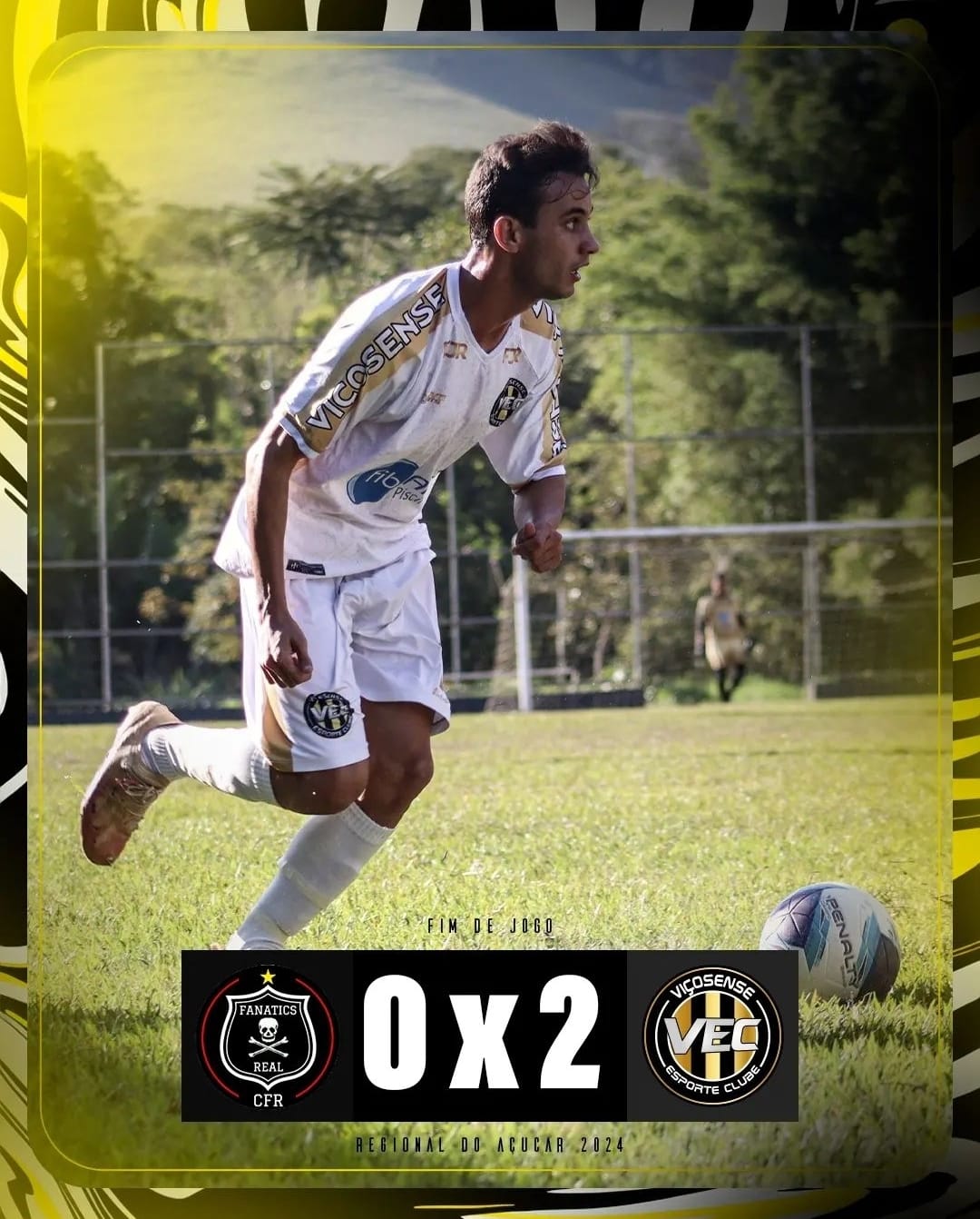 Viçosense vence a segunda no Campeonato Regional do Açúcar