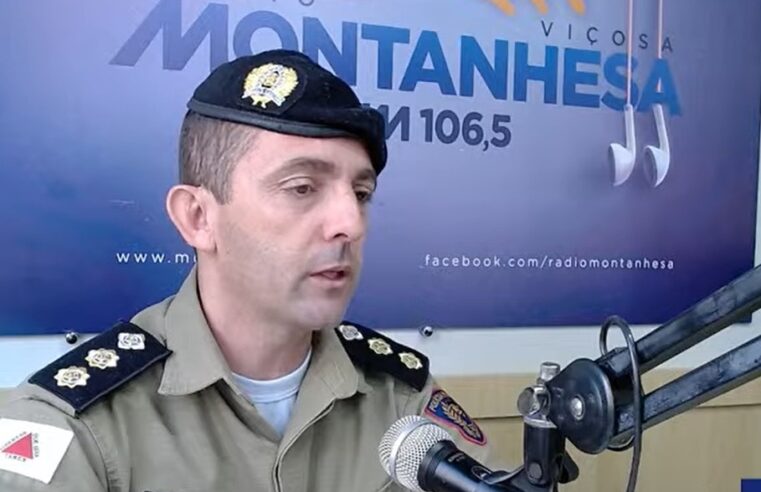 Concurso PMMG: comandante de Viçosa fala sobre vagas ofertadas