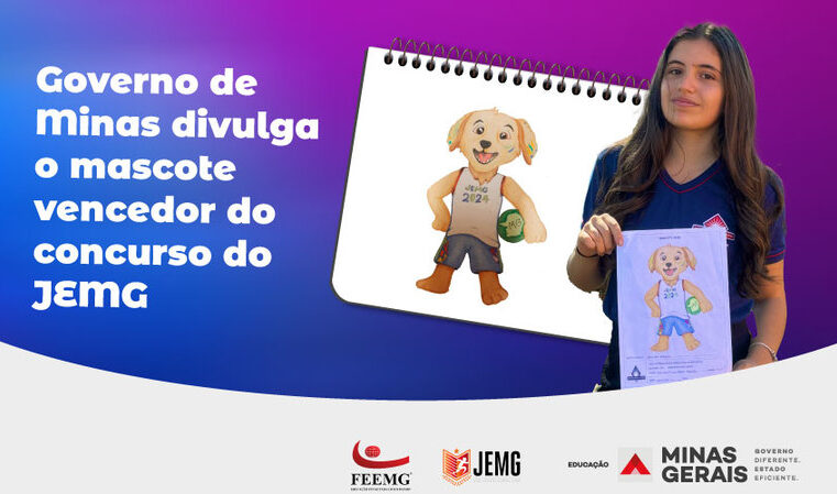 Governo de Minas divulga primeiro mascote dos JEMG