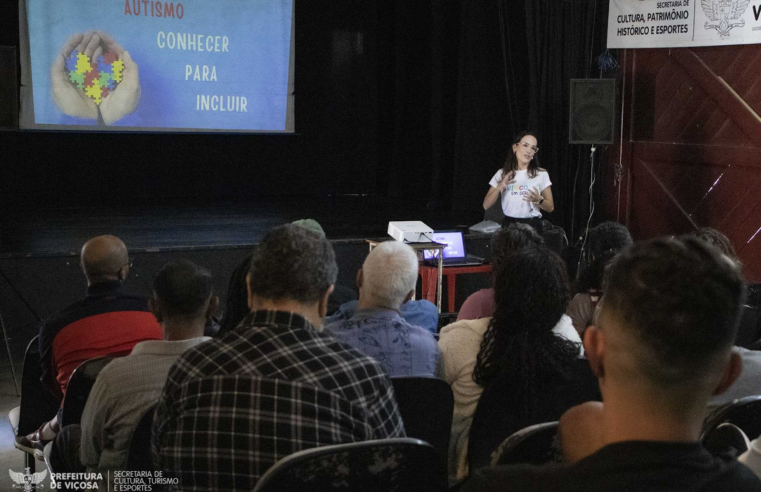 Secretaria de Cultura participa de capacitação sobre autismo