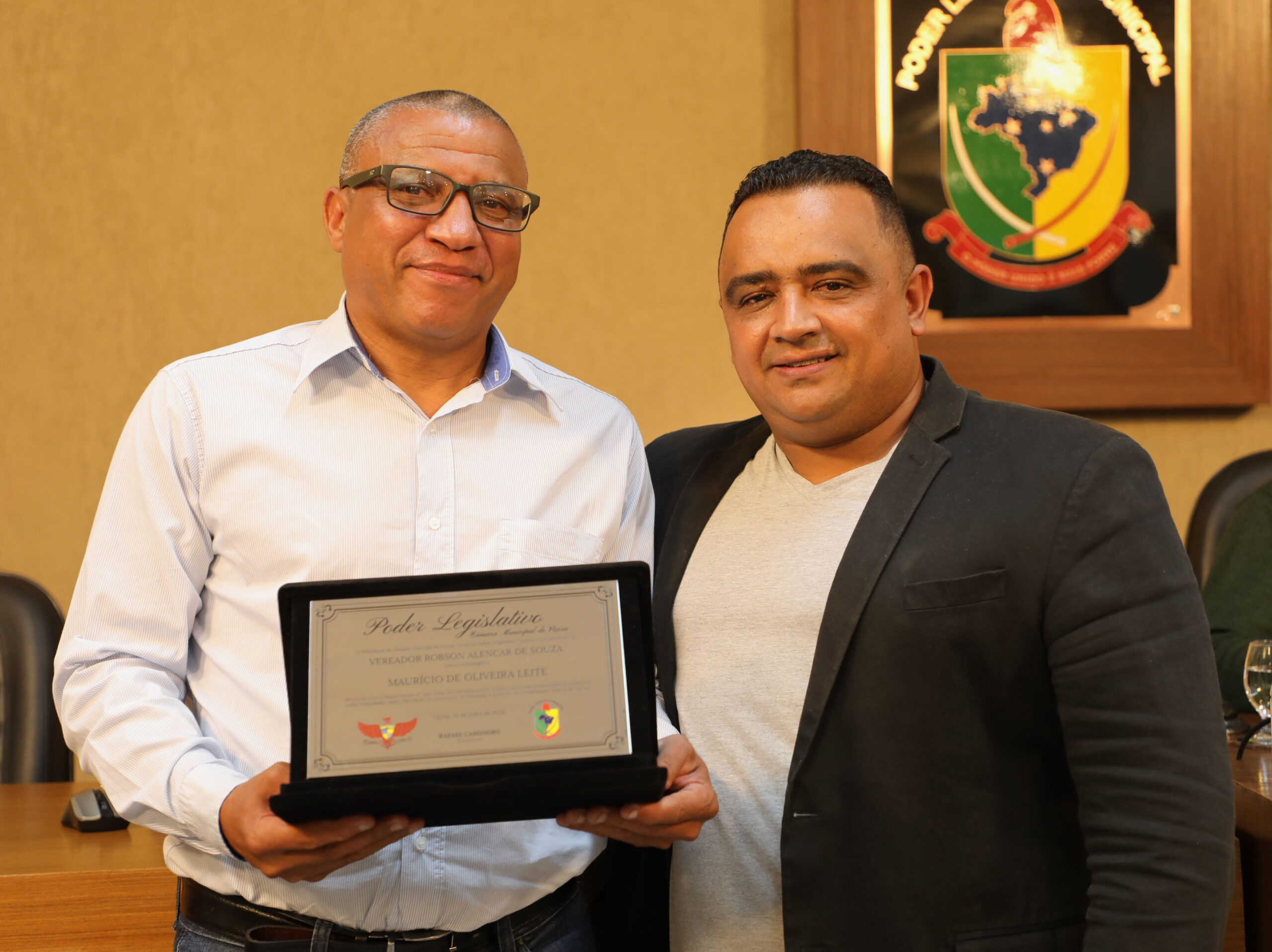 Pesquisador de projeto da Petrobrás na UFV é homenageado na Câmara