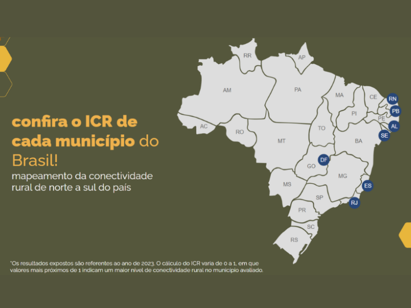 Indicador desenvolvido na UFV permite mensurar conectividade em áreas rurais e remotas