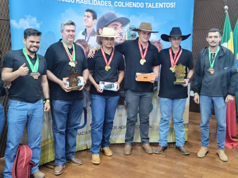 Equipe da UFV vence Olimpíada Brasileira de Agropecuária