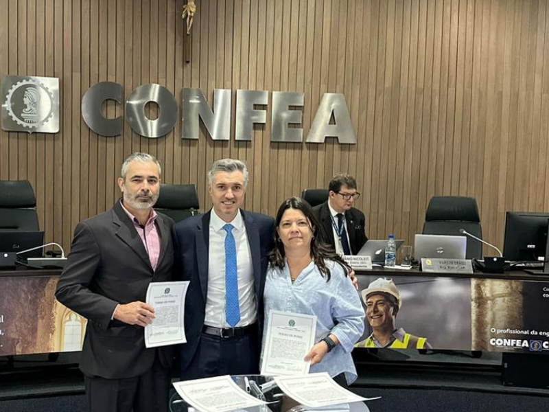UFV: Professor toma posse como conselheiro titular do Confea