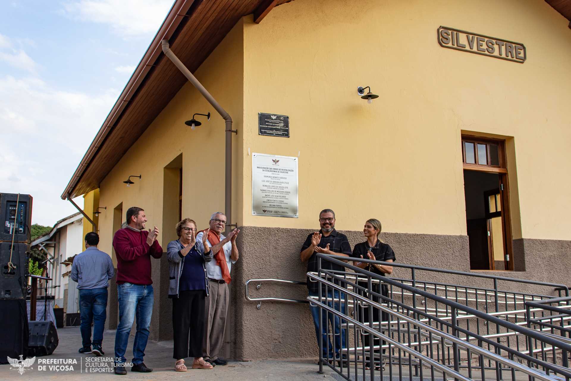 Prefeitura realiza revitalização da Estaçãozinha do Silvestre