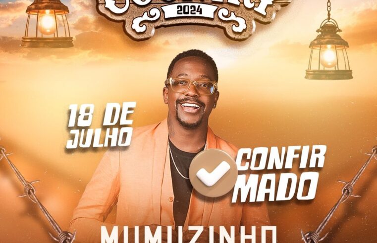 Festa Country de São Geraldo terá show de Mumuzinho