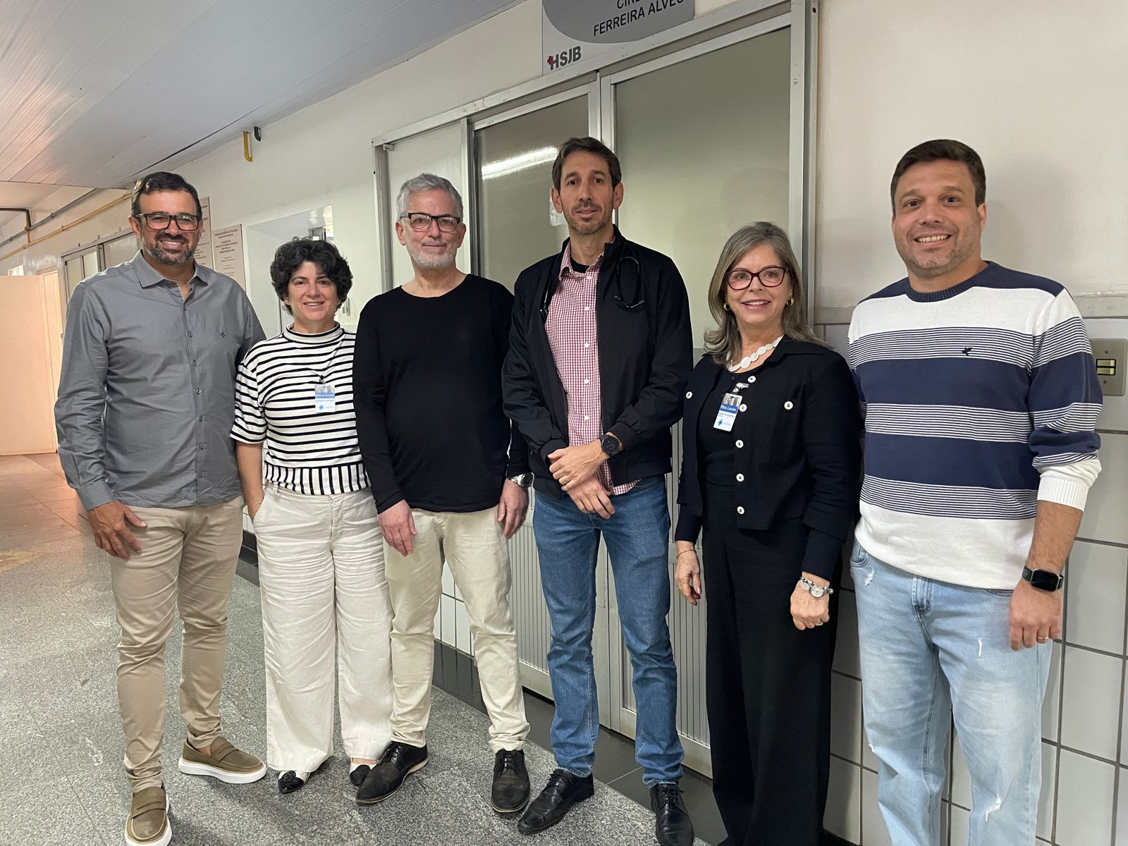 Nova equipe médica para o CTI II do HSJB é apresentada
