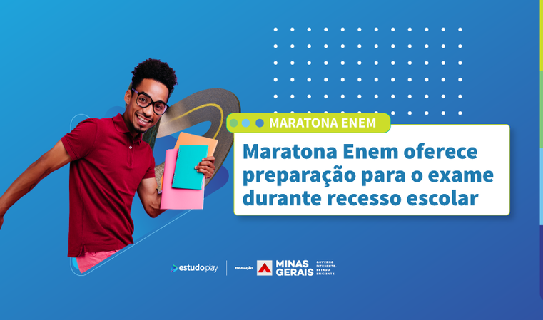 Maratona Enem oferece preparação durante recesso escolar