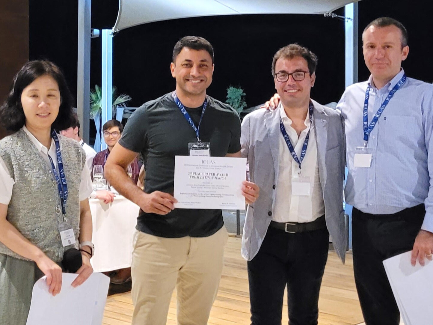 Trabalho de robótica feito por estudantes da UFV é premiado em conferência internacional