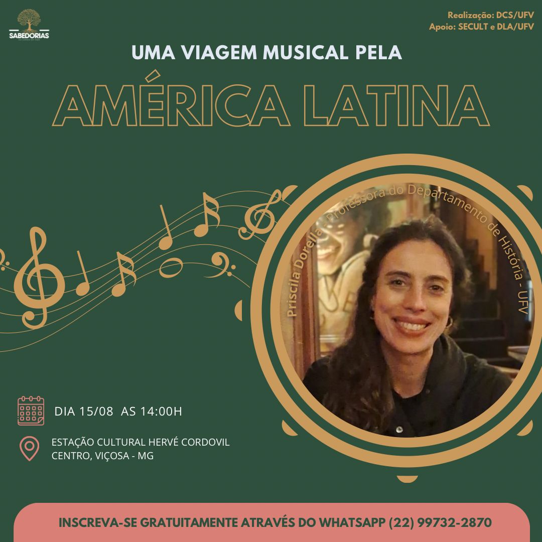 O projeto Sabedorias da UFV apresenta musical nesta quinta (15)