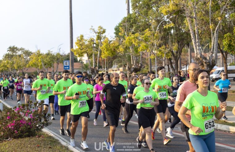 II Festival Meia Maratona movimenta campus Viçosa e comemora aniversário da Universidade