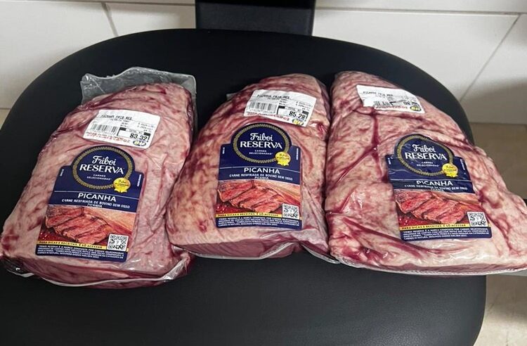 Homem é preso por furtar peças de picanha e esconder dentro da bermuda