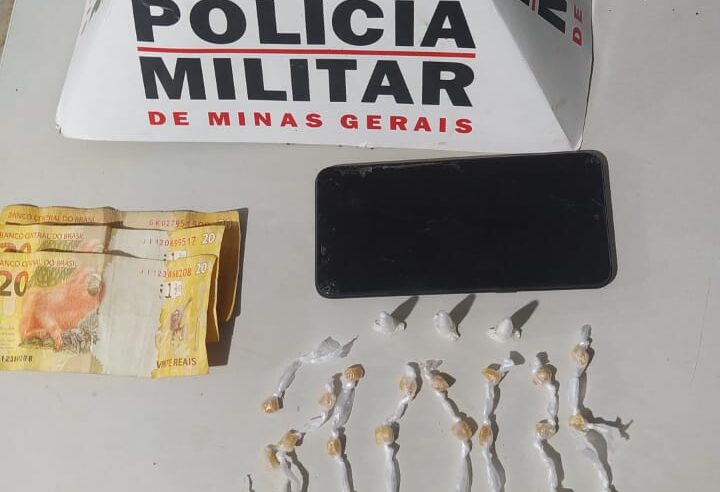 Homem é preso por tráfico de drogas em Ponte Nova