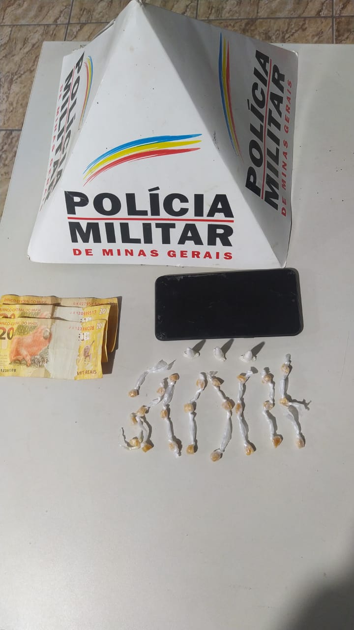 Homem é preso por tráfico de drogas em Ponte Nova