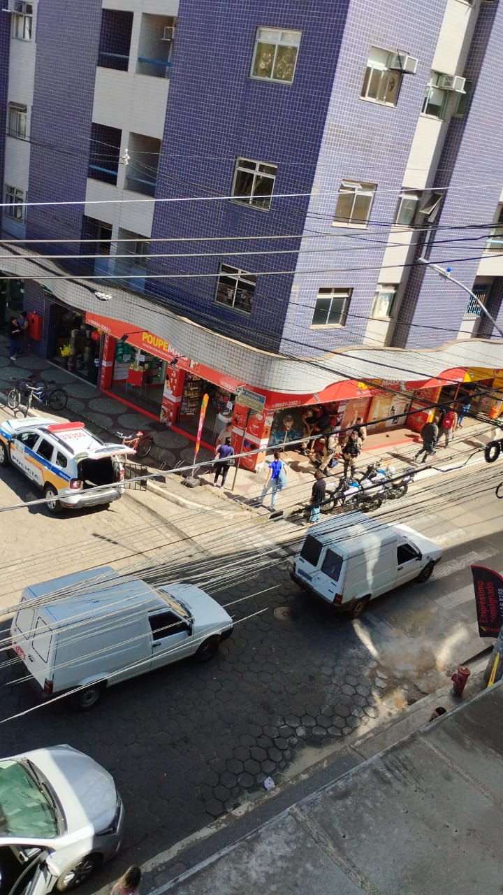 Homem é preso por furto perto a Praça do Rosário em Viçosa