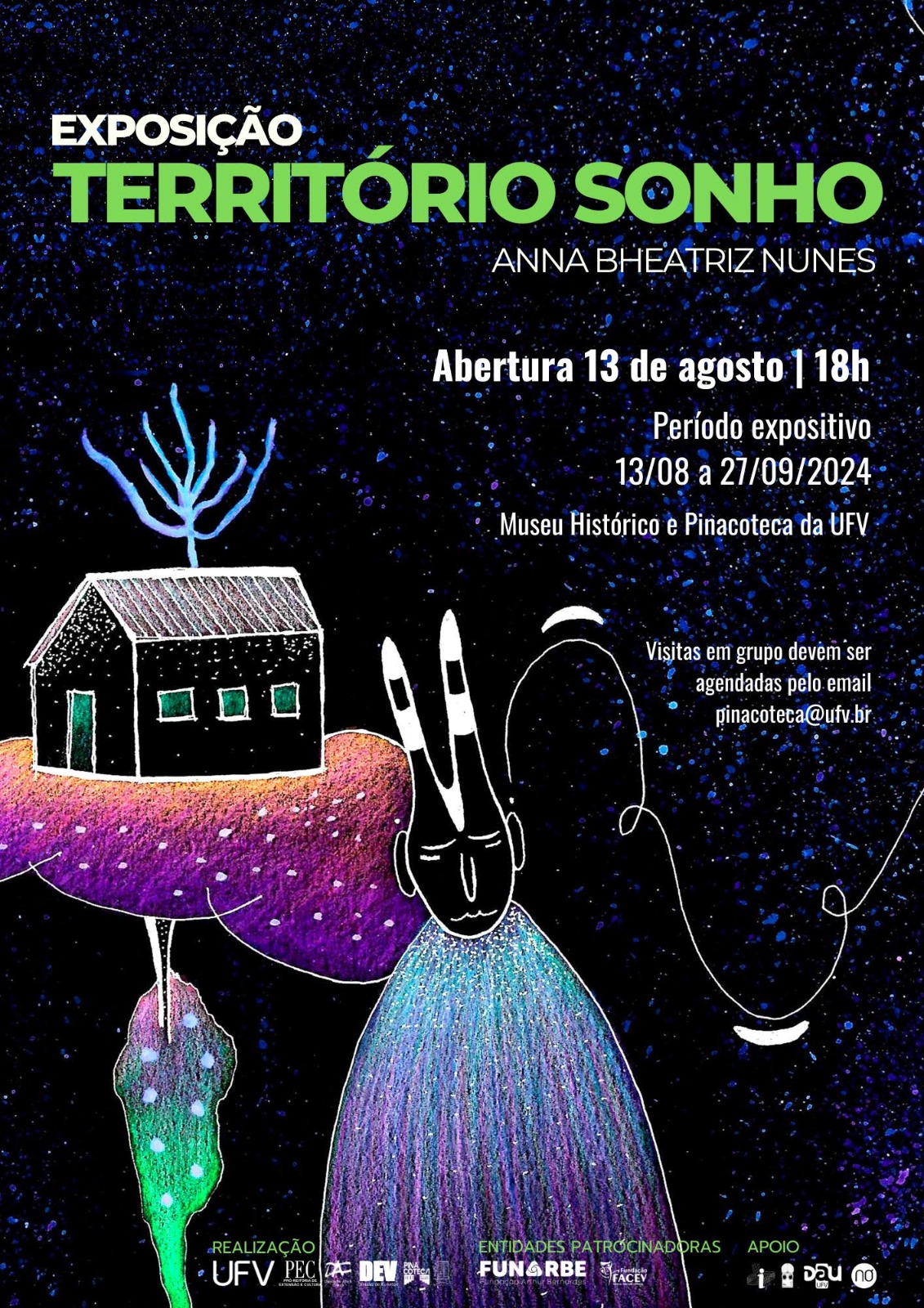 Abertura da nova exposição da Pinacoteca UFV