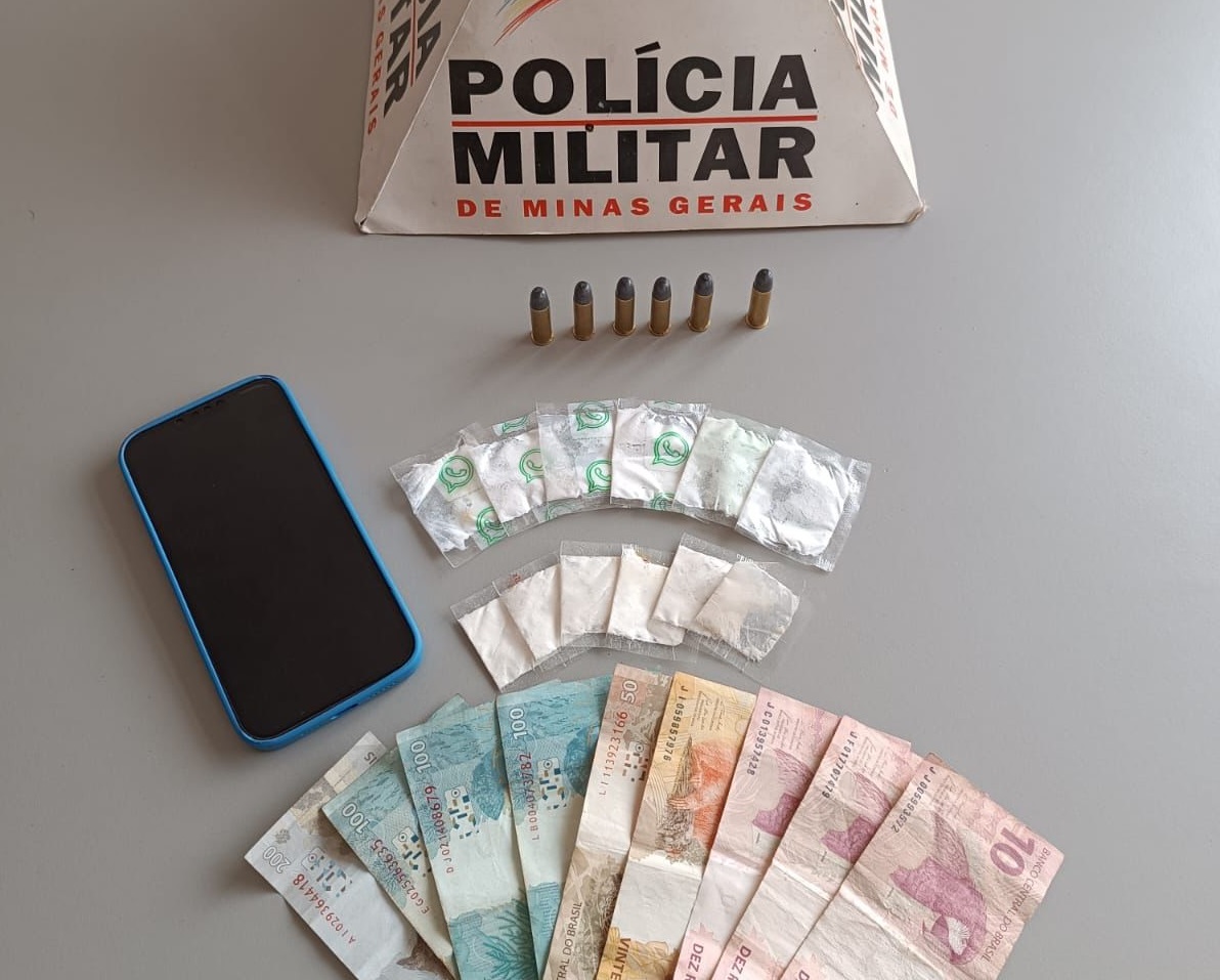 Polícia Militar prende suspeito por tráfico de drogas em Teixeiras