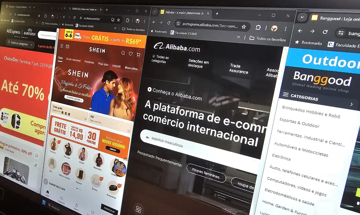 Compras de até US$ 50 pela internet começam a pagar 20% de Imposto no Brasil