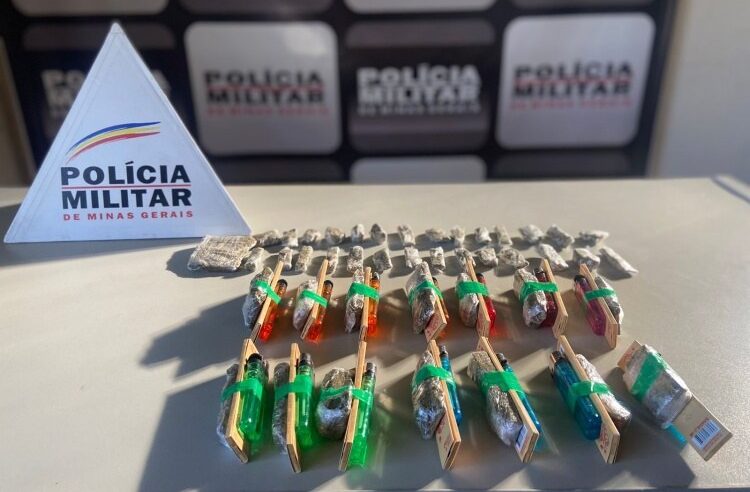 Região: menor de idade é aprendido com 29 tabletes de drogas