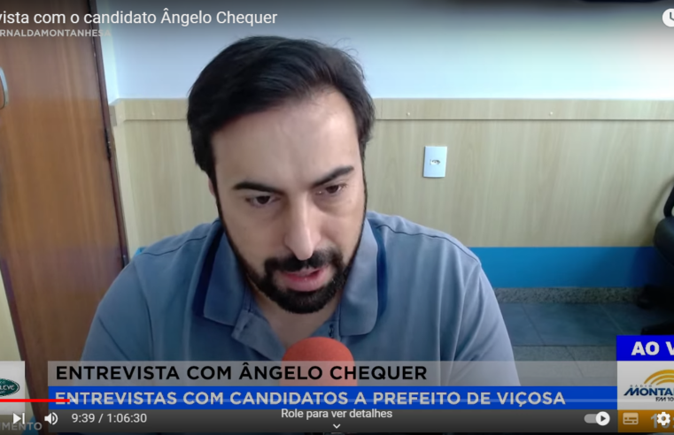 Ângelo Chequer é o quinto entrevistado da série de entrevistas da Rádio Montanhesa