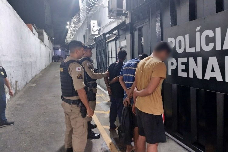 Operação da Polícia Militar prende três homens na Zona da Mata