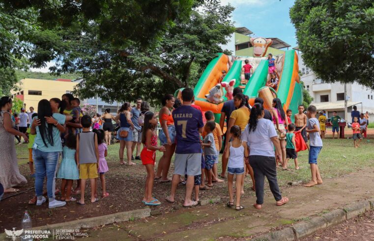 Evento municipal de Dia das Crianças acontece neste sábado (12)