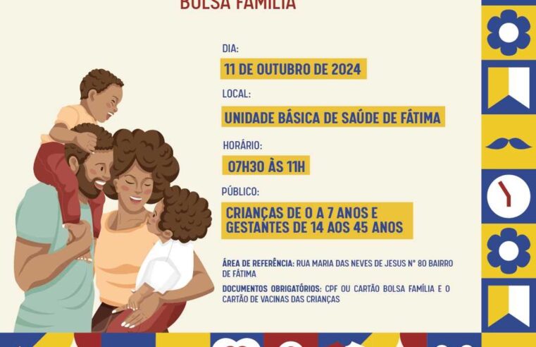 UBS de Fátima organiza mutirão de pesagem aos beneficiários do Bolsa Família