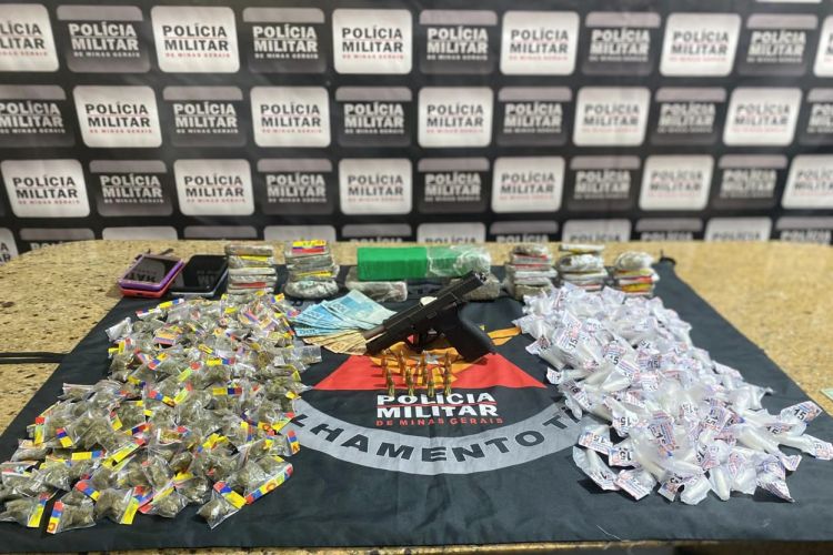 Região: Polícia Militar apreende grande quantidade de drogas