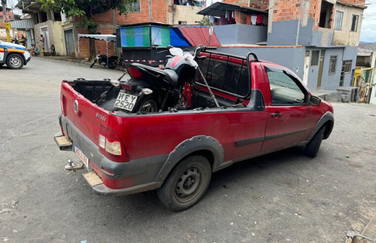 Polícia prende homem por furto de motocicleta em Ponte Nova