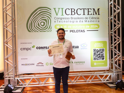 Professor é premiado em Congresso Brasileiro por pesquisa inovadora no combate ao câncer gástrico