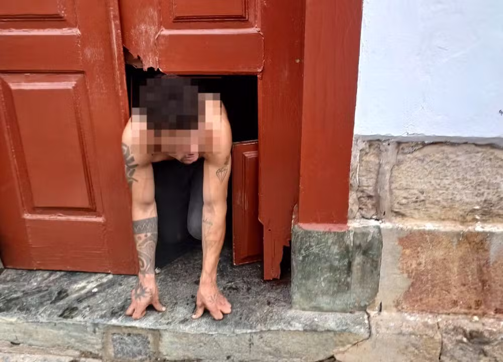 Homem é preso ao invadir igreja histórica em São João del Rei