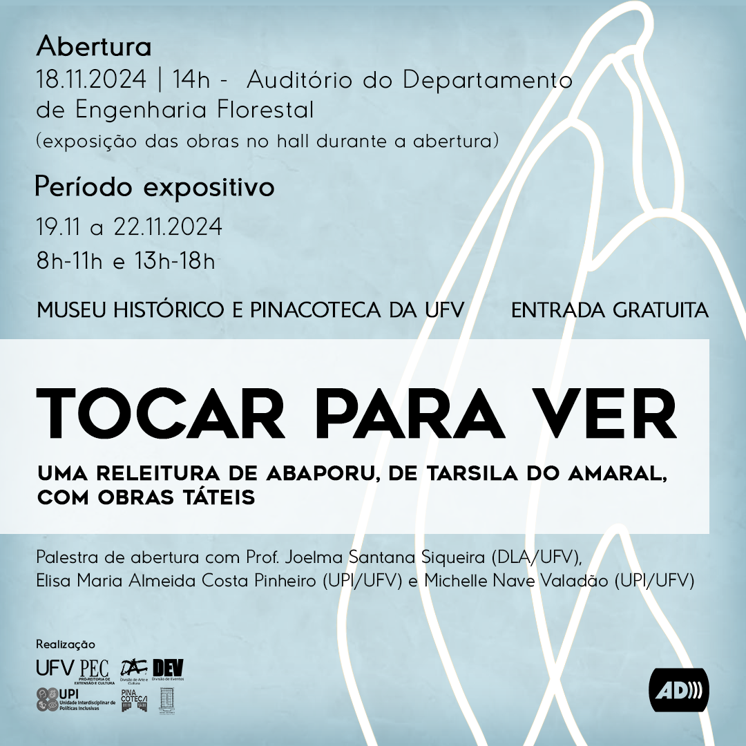 Pinacoteca e UPI promovem exposição para deficientes visuais