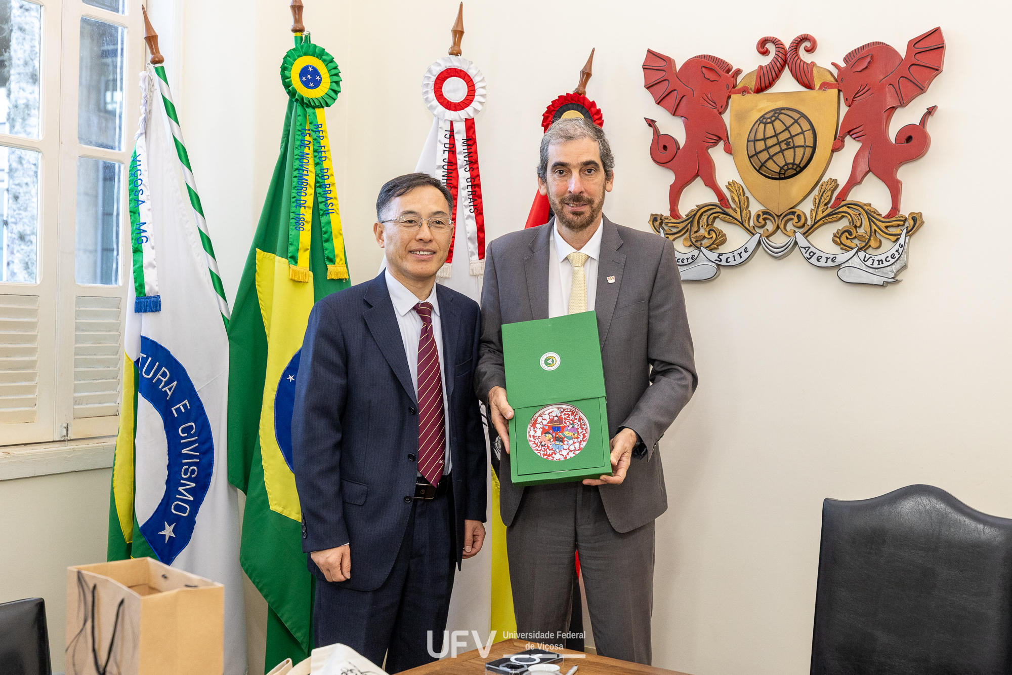 UFV e universidade chinesa assinam memorando de entendimento