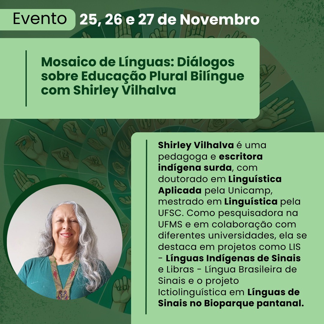 UFV: Evento debate diálogos sobre Educação Plural Bilíngue