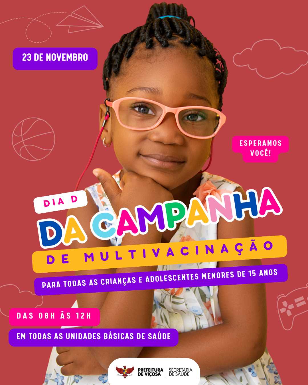 Viçosa Realiza “Dia D” da campanha de multivacinação neste sábado