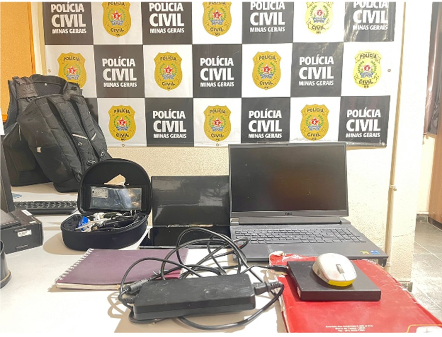 Polícia Civil de Viçosa recupera em Teixeiras materiais roubado em Porto Firme