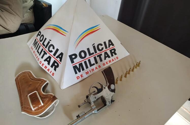 Polícia Militar prende homem por porte ilegal de arma de fogo em Paula Cândido