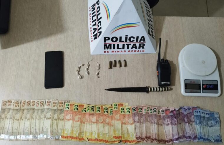 Operação da Polícia Militar resulta em prisão por tráfico de drogas em Viçosa