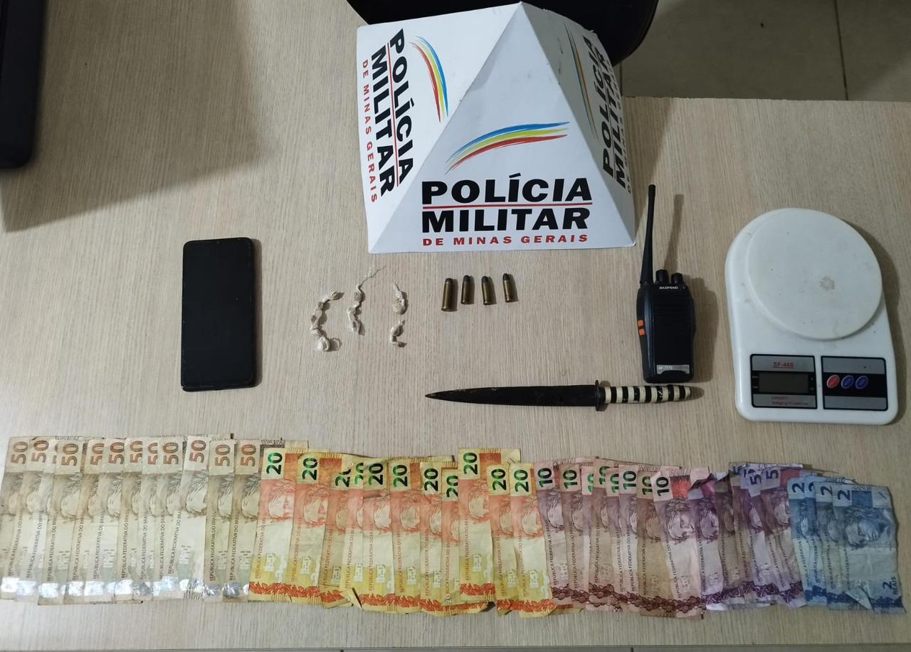 Operação da Polícia Militar resulta em prisão por tráfico de drogas em Viçosa