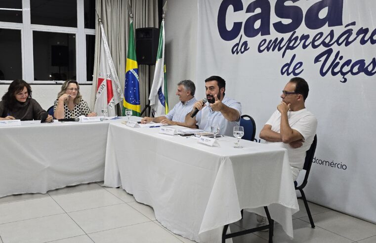 Casa do Empresário promove encontro empresarial com prefeito e vice eleitos