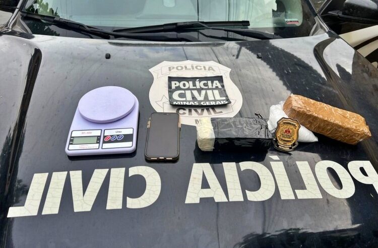 Polícia Civil realiza operação contra o trafico de drogas em Muriaé