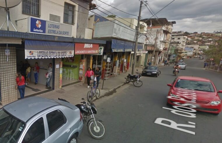 Dupla armada rouba lotérica em Viçosa e foge de motocicleta