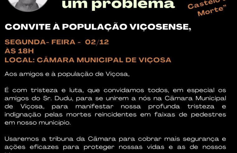 Manifestação na Câmara, hoje (2), buscará melhoria no trânsito da Castelo Branco