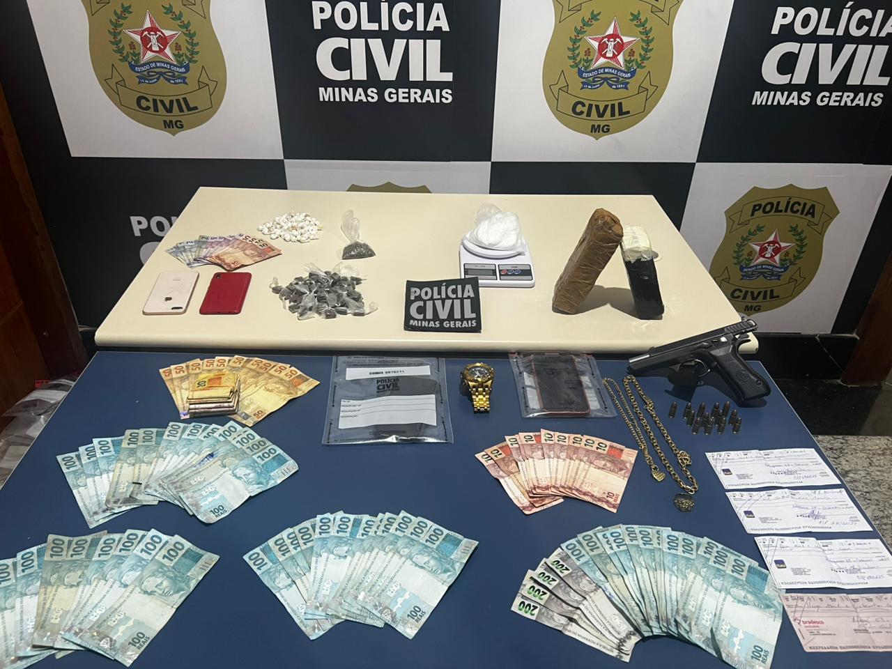 Polícia Civil de Muriaé descobre ‘Bunker’ utilizado como esconderijo para drogas e armas