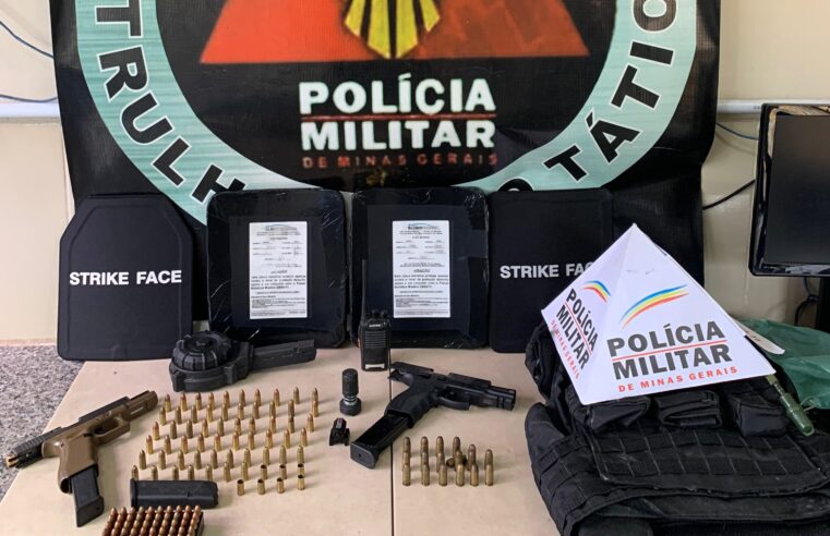 Homem é preso por porte ilegal de armas e ameaça ao próprio pai em Viçosa