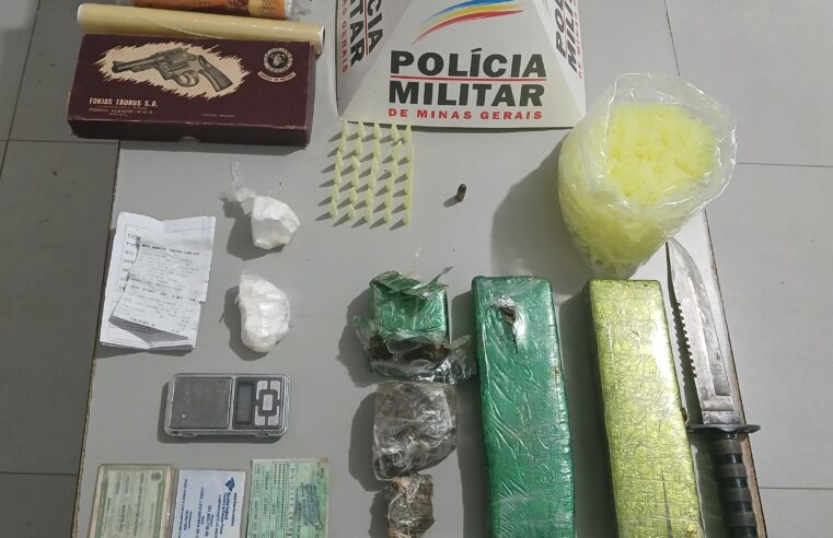 Polícia Militar desmantela ponto de tráfico de drogas em Oratórios
