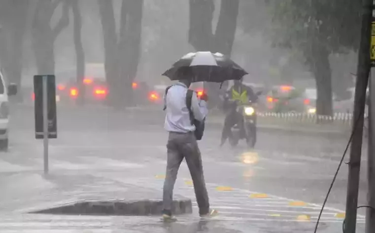 Chuva intensa pode atingir 77% das 853 cidades de Minas nas próximas horas