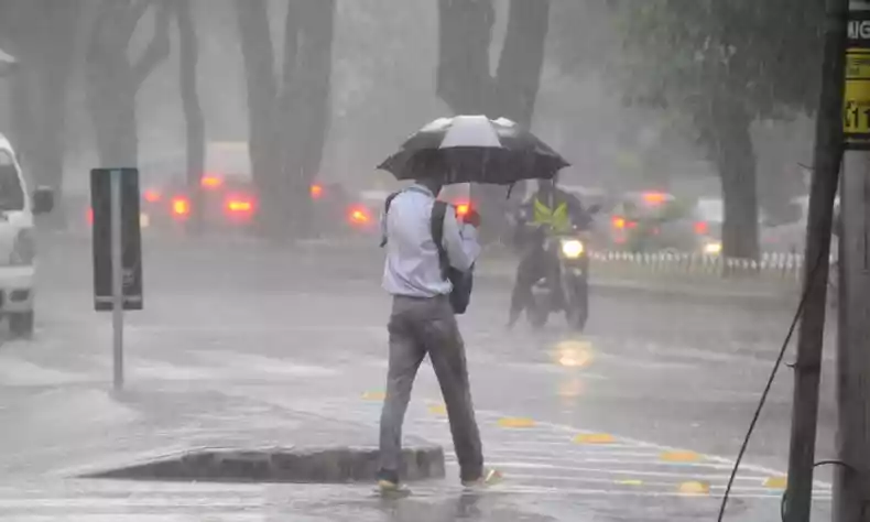 Chuva intensa pode atingir 77% das 853 cidades de Minas nas próximas horas