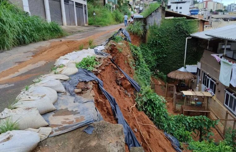 Prefeitura de Viçosa realiza ações para conter danos causados pela chuva
