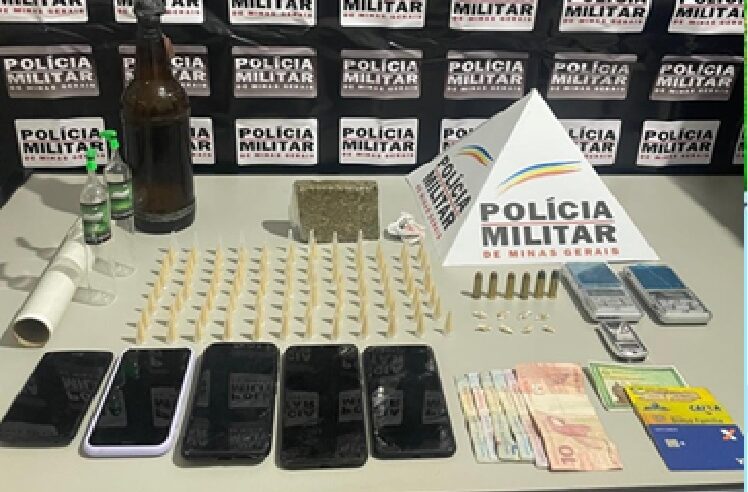 PM apreende drogas e munições em operação em Tocantins